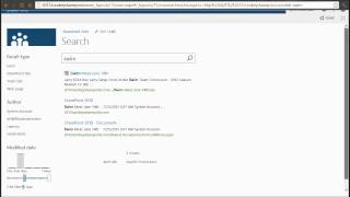 SharePoint Foundation 2013 Search