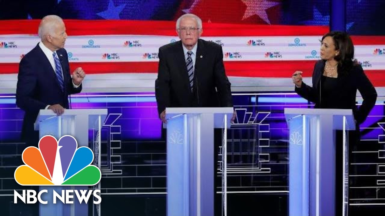 Kamala Harris Breaks Up Quarrel: ‘America Does Not Want To Witness A Food Fight’ | NBC News