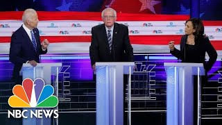 Kamala Harris Breaks Up Quarrel: ‘America Does Not Want To Witness A Food Fight’ | NBC News