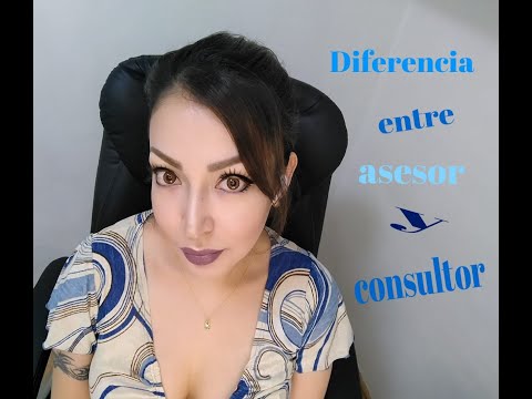 Vídeo: Diferencia Entre Asesor Y Asesor