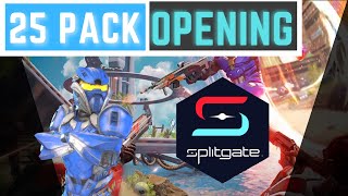 Splitgate: 25x REWARD PACK OPENING! I GOT AN EPIC!!! (Splitgate) 2021