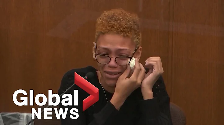 "He was just gasping": Daunte Wright's girlfriend tearfully recalls his final moments after shooting