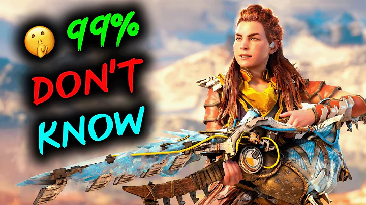 Advanced & SECRET Combat Tips You NEED To Know 🏹 Horizon Zero Dawn thumbnail
