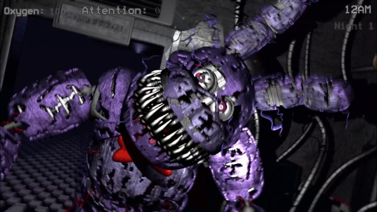 Five Nights At Freddy's Walkthrough Gameplay Part 1 - Nightmare Fuel (Night  1) 