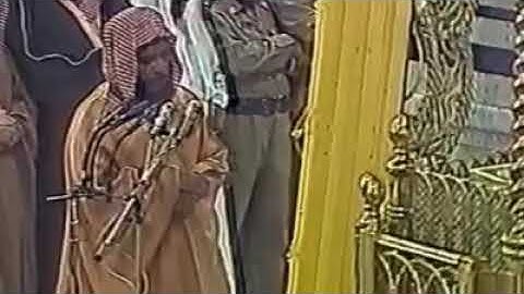 الشيخ محمد ايوب رحمه الله تلاوة رائعة / السنة /1989