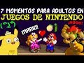 7 Chistes para ADULTOS en Videojuegos de Nintendo 🔞 (que NO Entendiste de Niño)