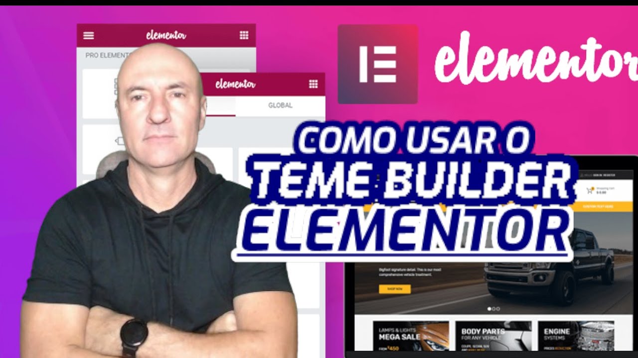 Como Usar o Theme Builder do Elementor: Guia Completo para SEO - YouTube