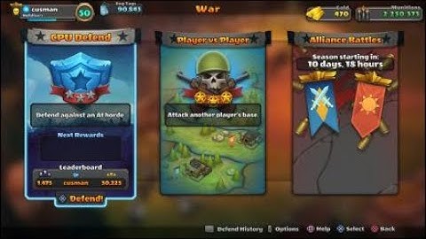 Guns Up! - CPU Defend after Patch 3.42 (Level 50)