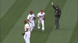 2012/05/05 Trout's diving catch