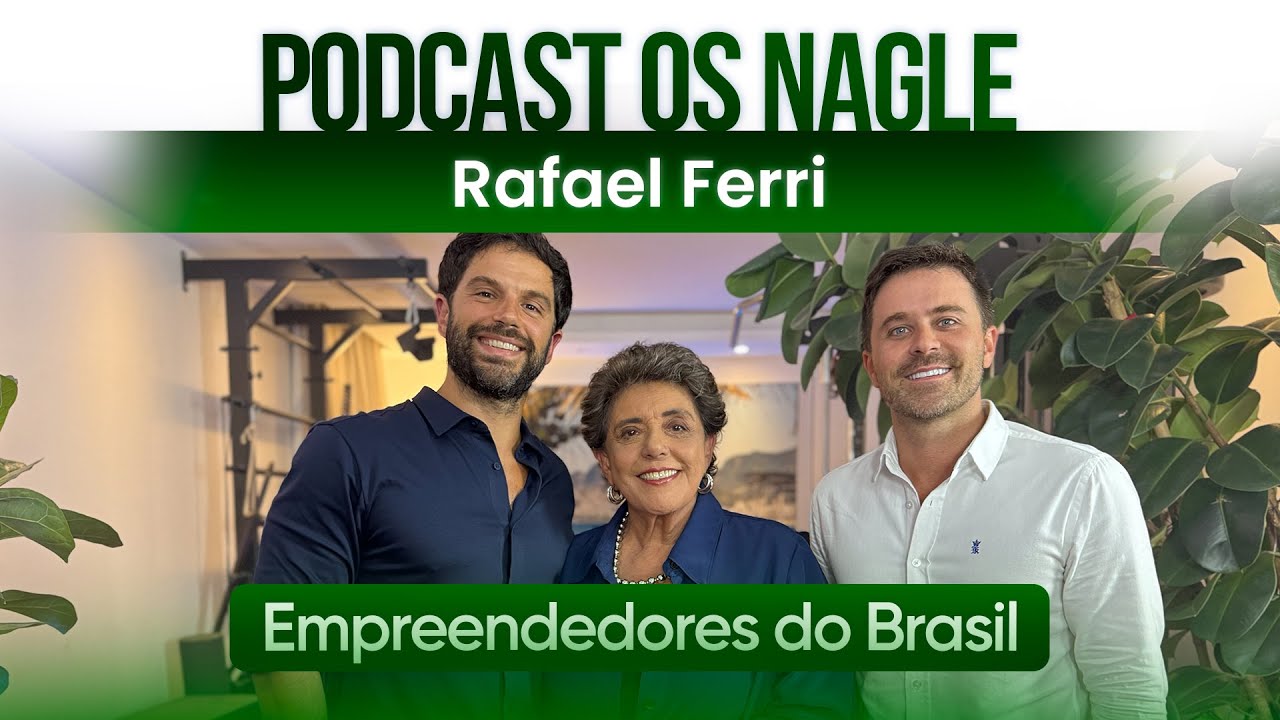 Capa do episódio: Rafael Ferri , investidor e influenciador.