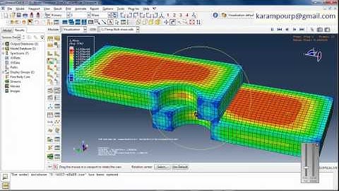 Simulation Shearing of a lap joint in Abaqus