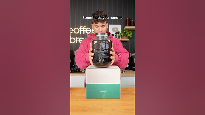 Making a gallon of cold brew