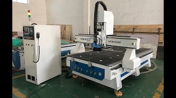What work can a linear ATC CNC router machine do?