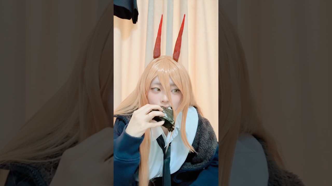 ⚠︎cosplay 途中で駆けるのをやめたぱわ子 出すの忘れてたから供養!! #コスプレ #cosplay #chainsawmancosplay #shorts