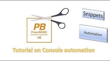 PowerBasic Snippets - Tutorial on Automation using a Windows Service