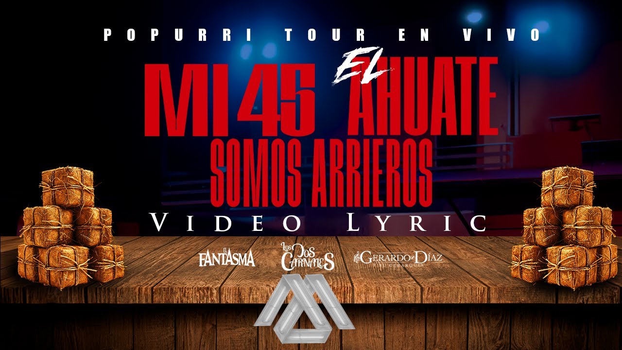 Mi 45 En Vivo (Letra Oficial)
