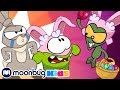 Om Nom Stories - Easter Stir! | Cut The Rope | Funny Cartoons for Kids & Babies | Moonbug TV