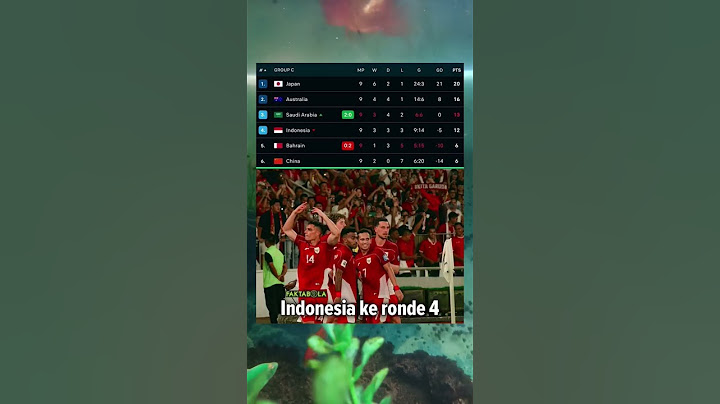 RESMI: Indonesia lolos ke ronde 4 kualifikasi Piala Dunia 2026. 🇮🇩Meski masih tersisa 1 pertndingan