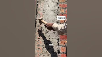 Hacking in column #youtubeshorts #construction #contentcreator #trending #viralvideo