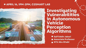 Seminar: Investigating Vulnerabilities in Autonomous Vehicle Perception Algorithms