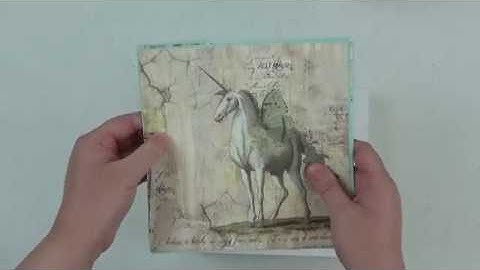 Stamperia Wonderland 7x7 Mini Album Tutorial Part 3: Decorating the Pages