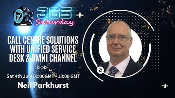 Unified Service Desk / Omni Channel - Neil Parkhurst