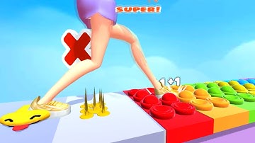 Tippy Toe Gameplay All Levels iOS,Android Mobile Walkthrough Game Max Level