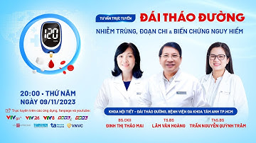 🔴TƯ VẤN TRỰC TUYẾN: “ĐÁI THÁO ĐƯỜNG: NHIỄM TRÙNG, ĐOẠN CHI VÀ BIẾN CHỨNG NGUY HIỂM”