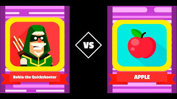 Bowmasters - Robin the Quickshooter (Revengers arrow) VS APPLE - Gameplay Walkthrough