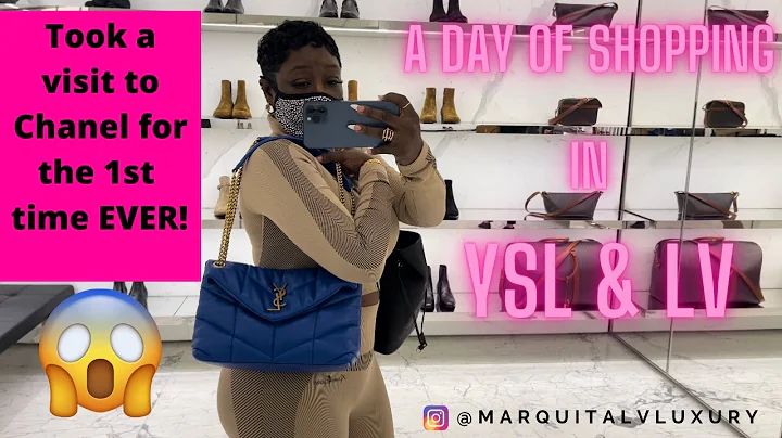 YSL AND LOUIS VUITTON SHOPPING VLOG | COME SHOP WITH ME!