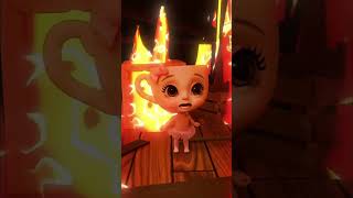 ¡Monstruo del inodoro! ¡Criatura de fuego! ¿Sobreviviremos? #shorts