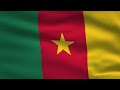 Cameroon Country Flag Animation | 4k | Flags of the World