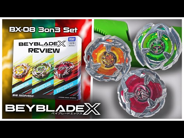 BX-08 3on3 Deck Battle Set | Beyblade X