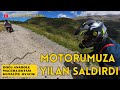 Motorumuza Yılan Saldırdı | Doğu Anadolu Macera Rotası | Hayat Motorla Güzel