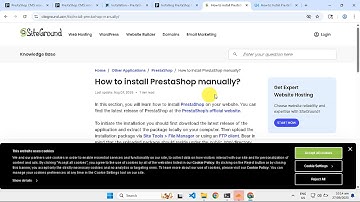 How To Install Prestashop 9