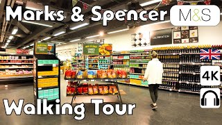 Marks and Spencer Grocery Shopping [4K] Walk through British Grocery Shopping