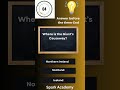 Ready for the Ultimate Fast Thinking Quiz Challenge? #Quiz #MCQ #Viral