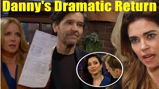 Danny returns to help Victoria find the truth about Audra's family secret Y&R Spoilers