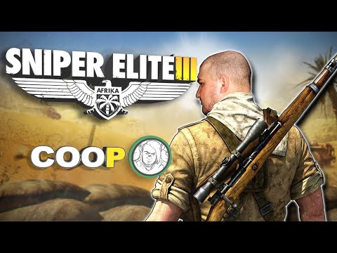 Видео: (Sniper Elite 3) История о том как Сашка с Димкой по Африке гуляли.