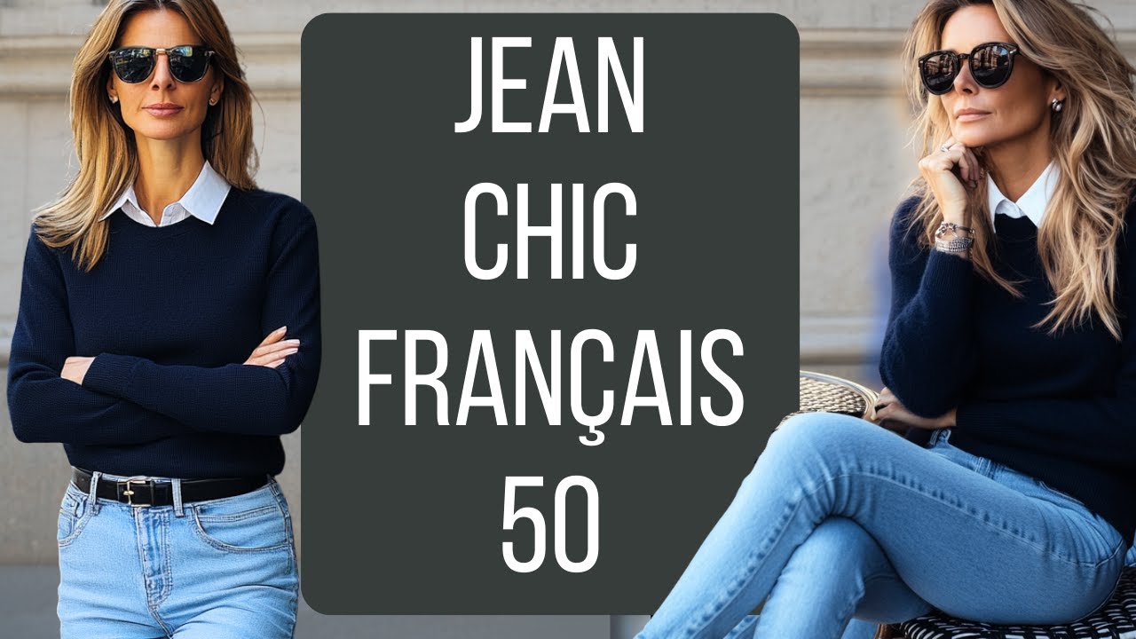 Le chic en jean à la française après 50 ans