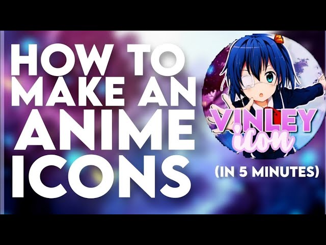 How To Make Anime Icons  Step by step tutorial on PicsArt app