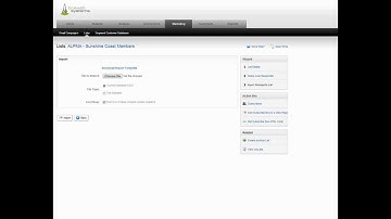Uploading contacts to a marketing list for Adobe Business Catalyst