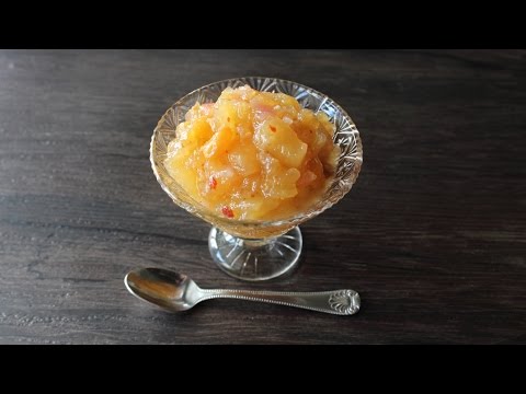 Spiced Apple Chutney - Homemade Sweet & Savory Applesauce Recipe