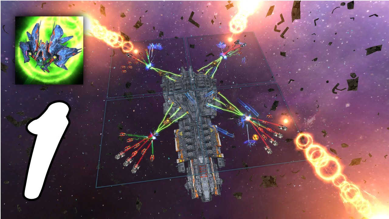Space Ships WAR: Unique TD Battles Gameplay #1 All Levels (Android, IOS)