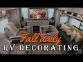 Cozy Fall Decorating Ideas | Our Fall Camper Decor