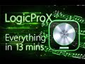 Logic Pro X - Tutorial for Beginners in 13 MINUTES!  [ 2021 COMPLETE ]