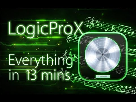 Logic Pro X - Tutorial for Beginners in 13 MINUTES!  [ 2021 COMPLETE ]