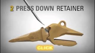 Hammerless Tooth & Adapter System | Wheel Loaders & Excavators