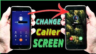 CHANGE CALLER SCREEN IN ANY PHONE || How To Add Photo In Caller Screen screenshot 1