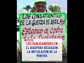 Los sanjuaneros en el diáspora rechazan la instalación de la minería  #dominicanoshoy
